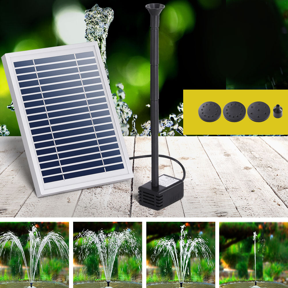 Gardeon Solar Pond Pump Submersible Fountain Kit 250L/H – 4.4FT