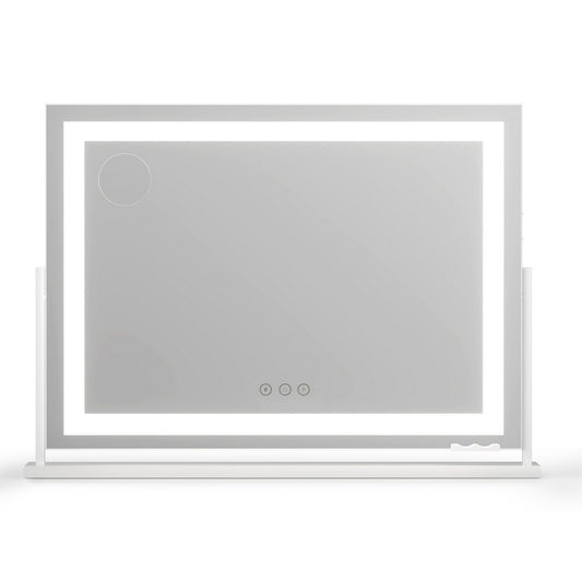 Embellir Makeup Mirror 80x58cm 360~ Rotatable Vanity Mirror with Lights Bright Light Strip Adjustable