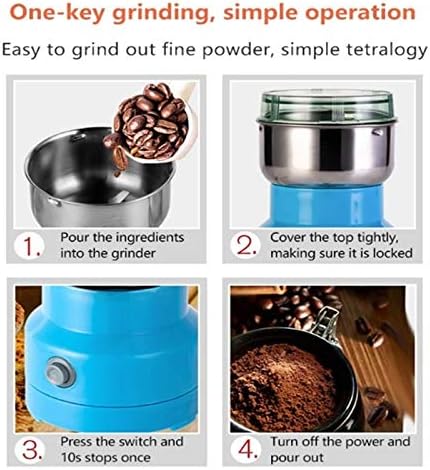 Electric Spice & Food Grinder – Herb, Cereal, Bean & Pet Food Mill