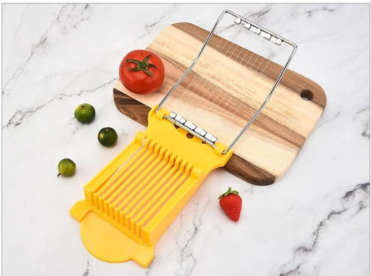 Meat Slicer - Luncheon Meat Slicer - Egg Slicer - Multifunctional Kitchen Aid - Suitable for bananas, avocados, and vegetables; dishwasher safe.