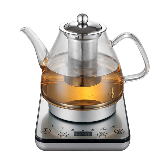 1.2L Digital Glass Kettle with Electric Tea Pot Infuser 800W – Smart Kettle