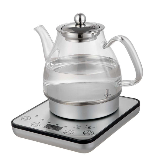 1.2L Digital Glass Kettle with Electric Tea Pot Infuser 800W – Smart Kettle