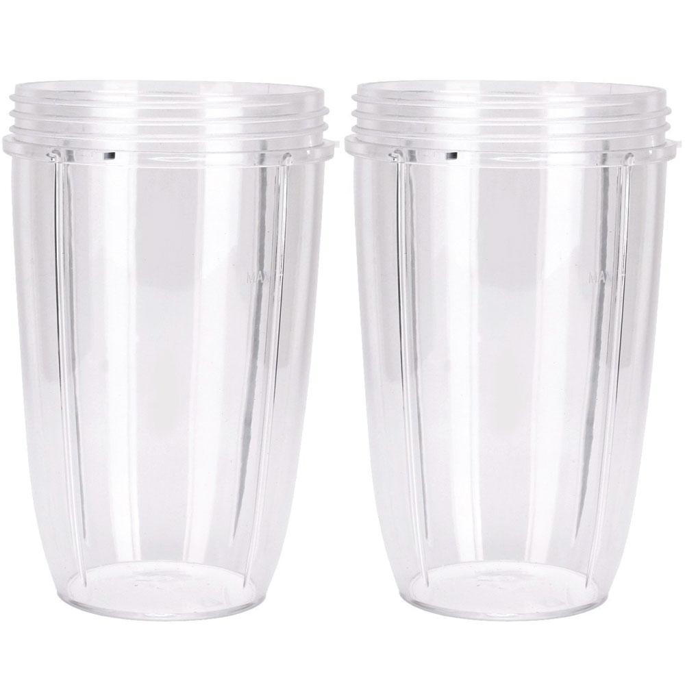 NutriBullet Colossal 32oz Replacement Cups – 2 Pack (600W & 900W)