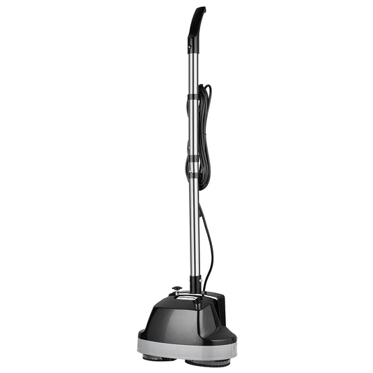Kartrite Hauskeeper Gen2 5-in-1 Black Electric Floor Polisher Hard Waxer Buffer Scrubber Cleaner 240v With Twin Rotating Brushes 6m Power Cord