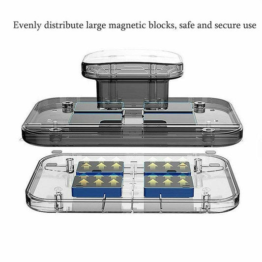 Magnetic Window Glass Cleaning Tool Double Side Glass Cleaner Brush Wiper Home