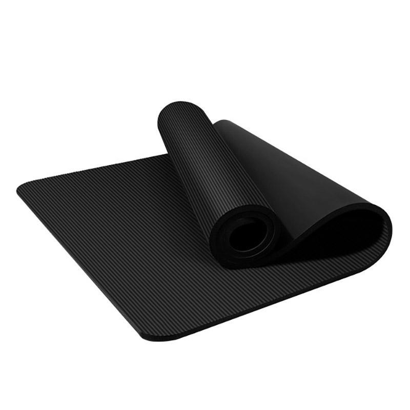 Yoga Mat Dance Mat Sports and Fitness Jump Rope Mat for Men and Women Exercise - Blue