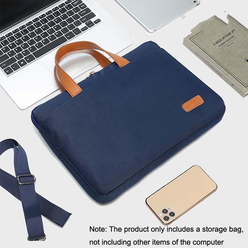 Ultra-thin Macbook Laptop Messenger Bag - Khaki & Gray Power Bag 13.3-14 Inches
