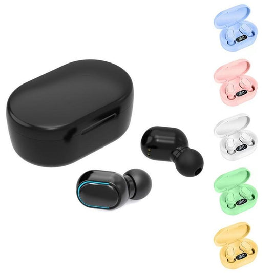 Waterproof Tws Bluetooth 5.0 In-ear Headphones for Sports - Black