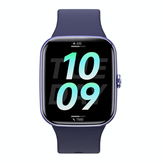 Ip67 Waterproof Smart Bracelet Bluetooth Call Fitness Tracker - Blue