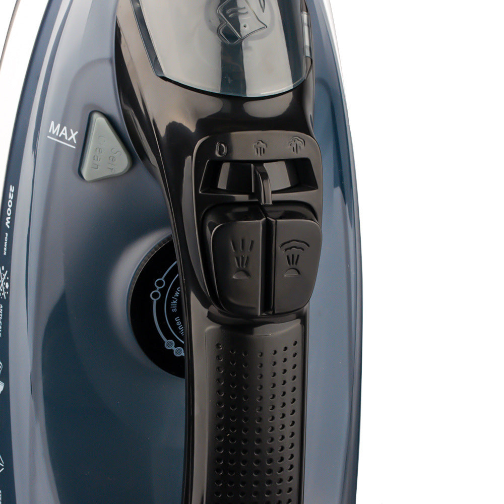 2200W Electric Steam Iron Ceramic Soleplate Vertical Steam Function – Blue