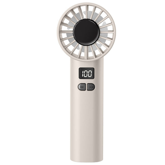 High Speed Handheld Turbo Fan 100-Speed USB-C Rechargeable – White