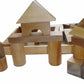 NATURAL WOOD BLOCKS 34 PCS