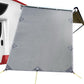 Caravan Privacy Screen Roll-Out Awning 1.95x2.2M UV Sun Shade – Grey