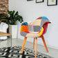 Artiss Dining Chairs Set of 2 Fabric Retro Replica DSW