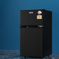 Devanti 85L Bar Fridge Mini Freezer Refrigerator Black