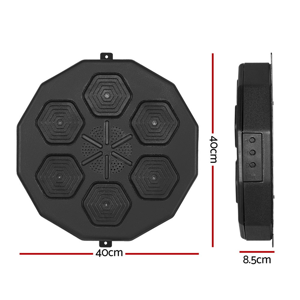 Everfit Electronic Boxing Machine Bluetooth & LED Target – Home Gym