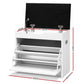 Artiss Shoe Rack Cabinet Bench 3-tier 15 Pairs White
