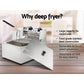 Devanti 10L Commercial Electric Deep Fryer Single Basket 2200W