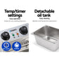 Devanti 10L Commercial Electric Deep Fryer Single Basket 2200W