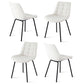 Artiss 4x Dining Chairs Velvet Tufted Kitchen Lounge Cafe Accent Chair Beige