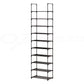Artiss DIY Stackable Shoe Rack 10-Tier Dunn – Black
