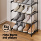 Artiss DIY Stackable Shoe Rack 10-Tier Dunn – Black