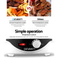 Comparison of dried fruit using constant temperature food dehydrator with control panel