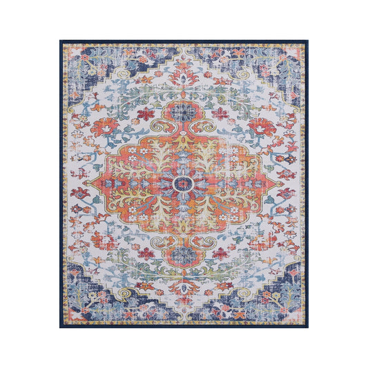 Artiss Floor Rug 50X80 Doormat Carpet Short Pile Non-Slip Entryway Mat Bohemian