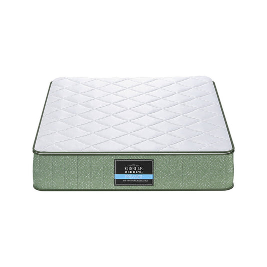 Giselle 25cm Memory Foam Mattress Dual Layer Zipper Cover Cool Charcoal Foam Mattresses King Single