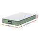 Giselle 25cm Memory Foam Mattress Dual Layer Zipper Cover Cool Charcoal Foam Mattresses Single