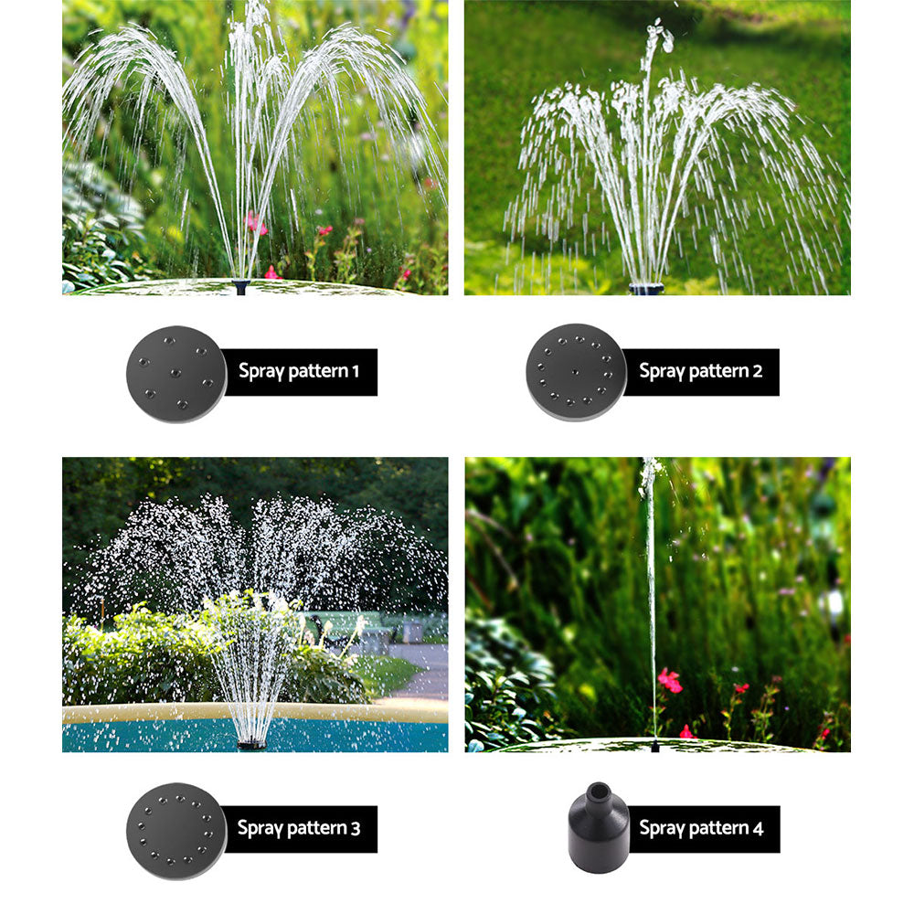 Gardeon Solar Pond Pump Submersible Fountain Kit 250L/H – 4.4FT