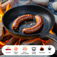 5-Star Chef Non Stick Frying Pan Cast Aluminium Steak Skillet BBQ Cookware 30cm
