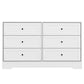 Artiss 6 Chest of Drawers - LEIF White