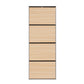 Artiss Shoe Rack Cabinet 24 Pairs Adjustable Shelf Pine