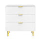 Artiss 3 Chest of Drawers Lowboy Cabinet White
