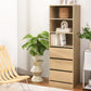 Artiss 3 Chest of Drawers Tallboy Cabinet Pine