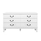 Artiss 6 Chest of Drawers - KUBI White