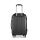 Wanderlite 28 Inch Luggage with TSA Lock Spinner Carry On Hard Shell Travel Suitcase Luggage Case Black