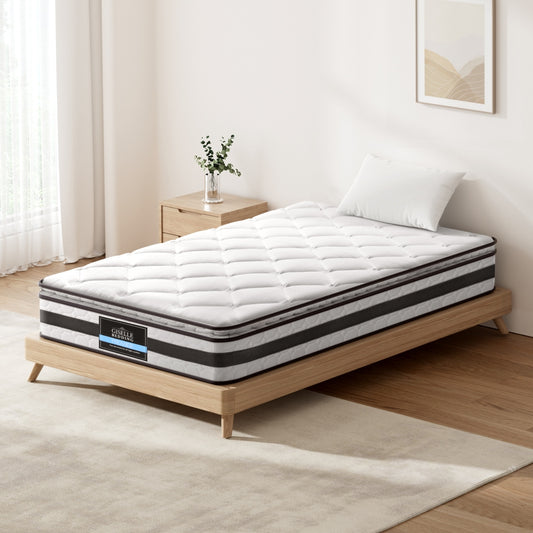 Giselle Bedding 21cm Mattress Pillow Top King Single