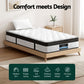 Giselle Bedding 31cm Mattress Euro Top King Single