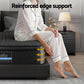 Giselle Bedding Mattress 34cm 5-Zone Pocket Spring Egg-crate Memory Foam Single