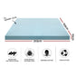 Giselle Bedding Memory Foam Mattress Topper Cool Gel 10cm Queen