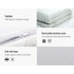 Giselle Bedding Memory Foam Mattress Topper Cool Gel 8cm Queen