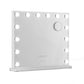 Embellir Makeup Mirror 60x52cm Hollywood Vanity with LED Light Tabletop White
