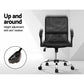 Artiss Mesh Office Chair Mid Back Black