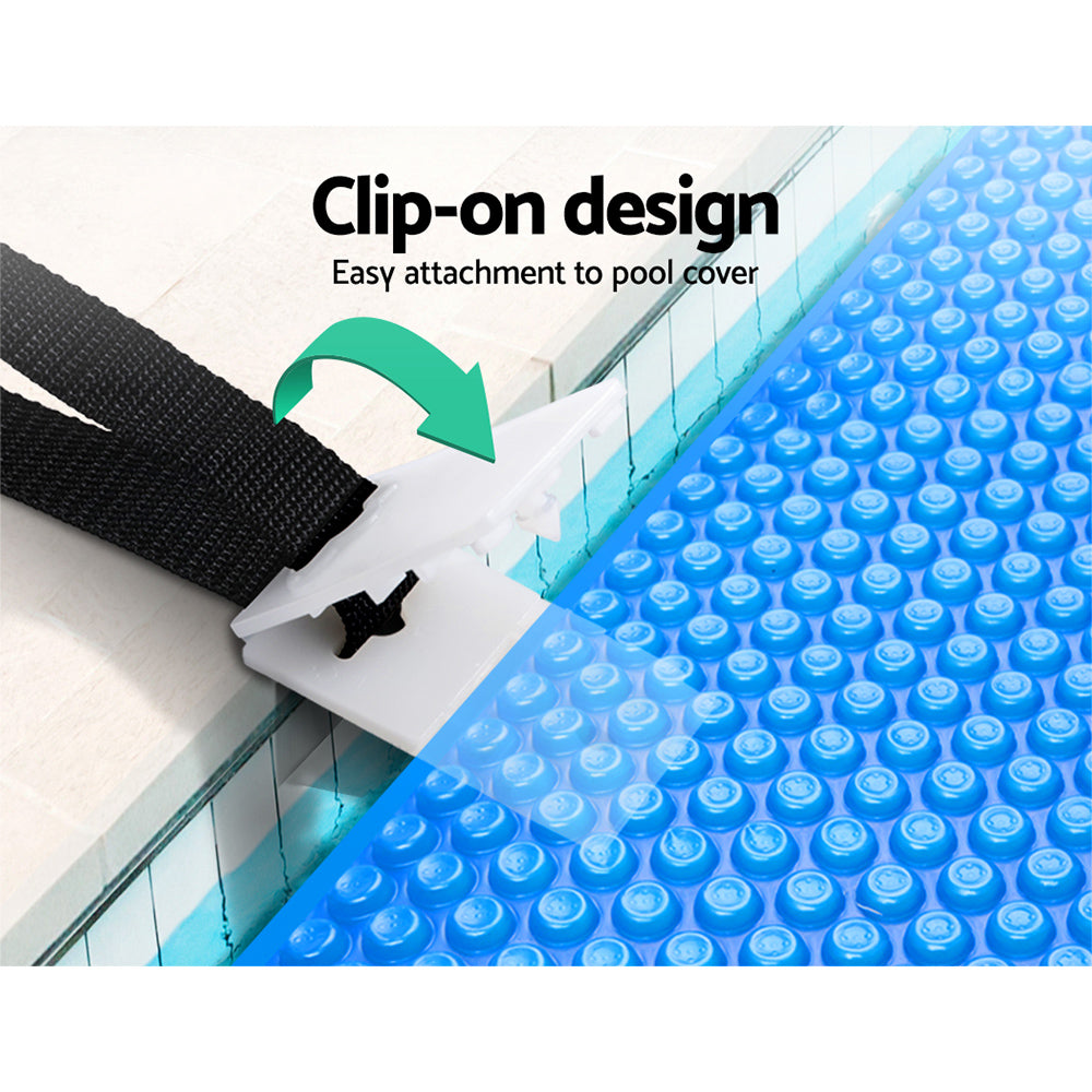 Aquabuddy Pool Cover Roller Attachment Reel Strap Kit – 8 Pack