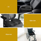 Giselle Bedding Seat Cushion Memory Foam Pillow Back Pain Relief Chair Pad Black