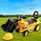 Keezi Kids Ride-On Excavator Bulldozer – Sandpit Digger Pretend Play Car