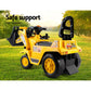 Keezi Kids Ride-On Excavator Bulldozer – Sandpit Digger Pretend Play Car