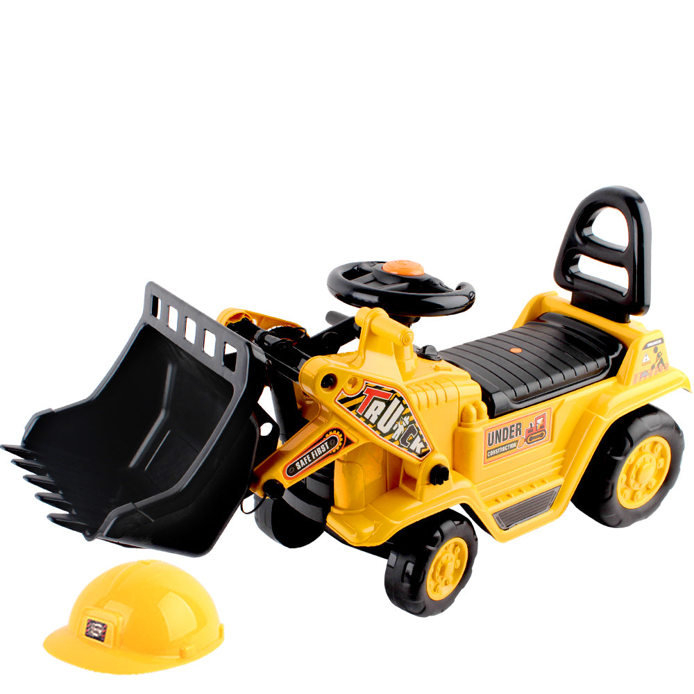 Keezi Kids Ride-On Excavator Bulldozer – Sandpit Digger Pretend Play Car